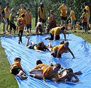 Slip and slide